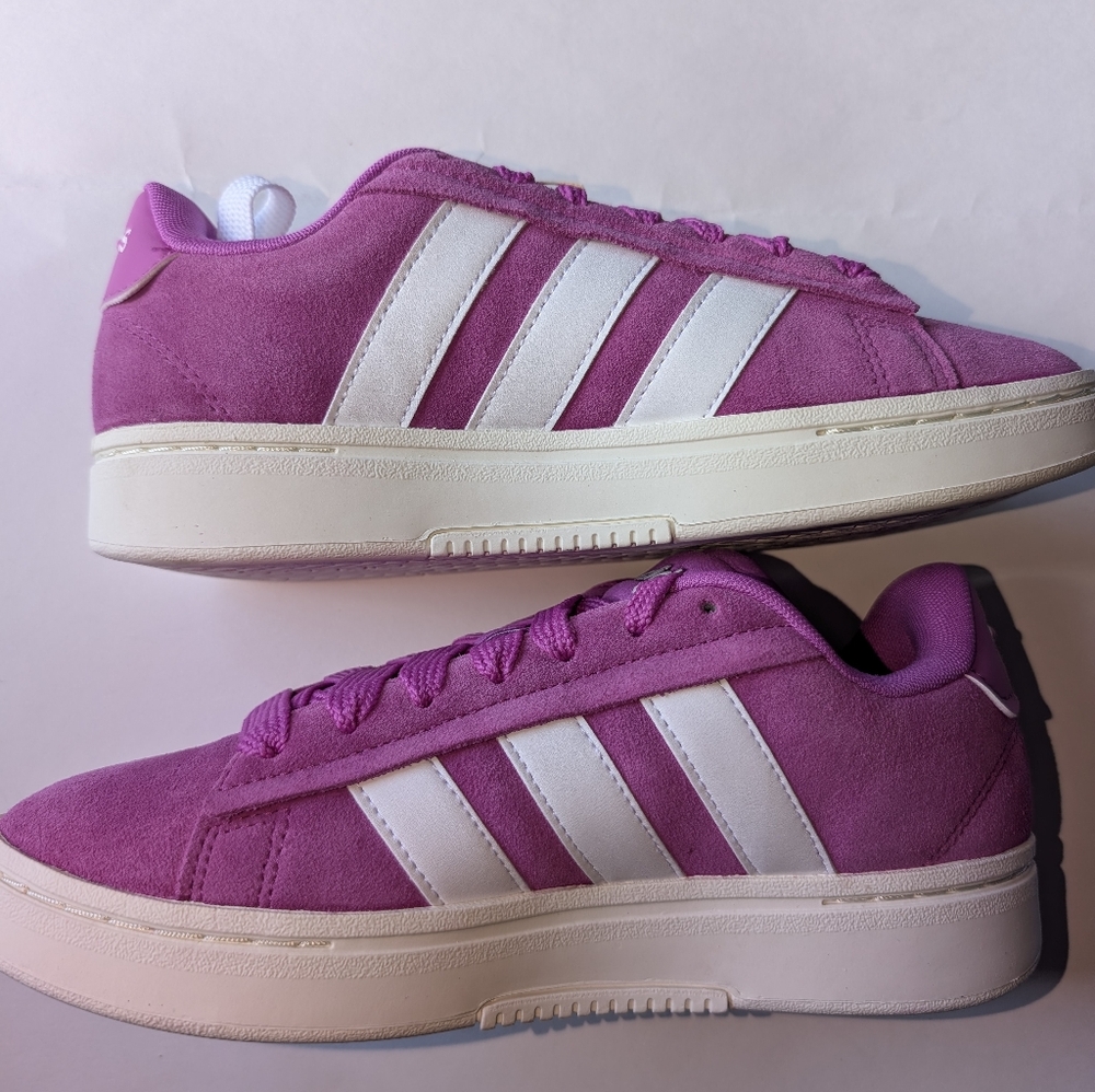 Adidas Grand Court Alpha 00s Sneakers Purple Women's 9 - Picture 3 of 6